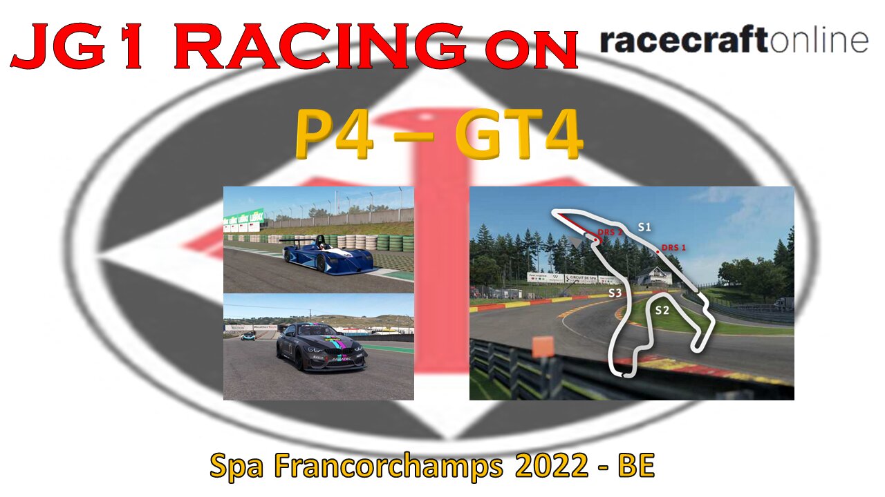 JG1 RACING on RCO - P4 - GT4 - Spa Francorchamps 2022 - BE