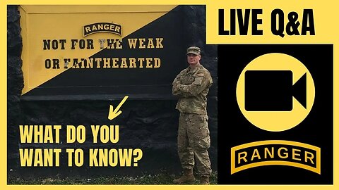 Let's Talk About Ranger School | LIVE Q&A