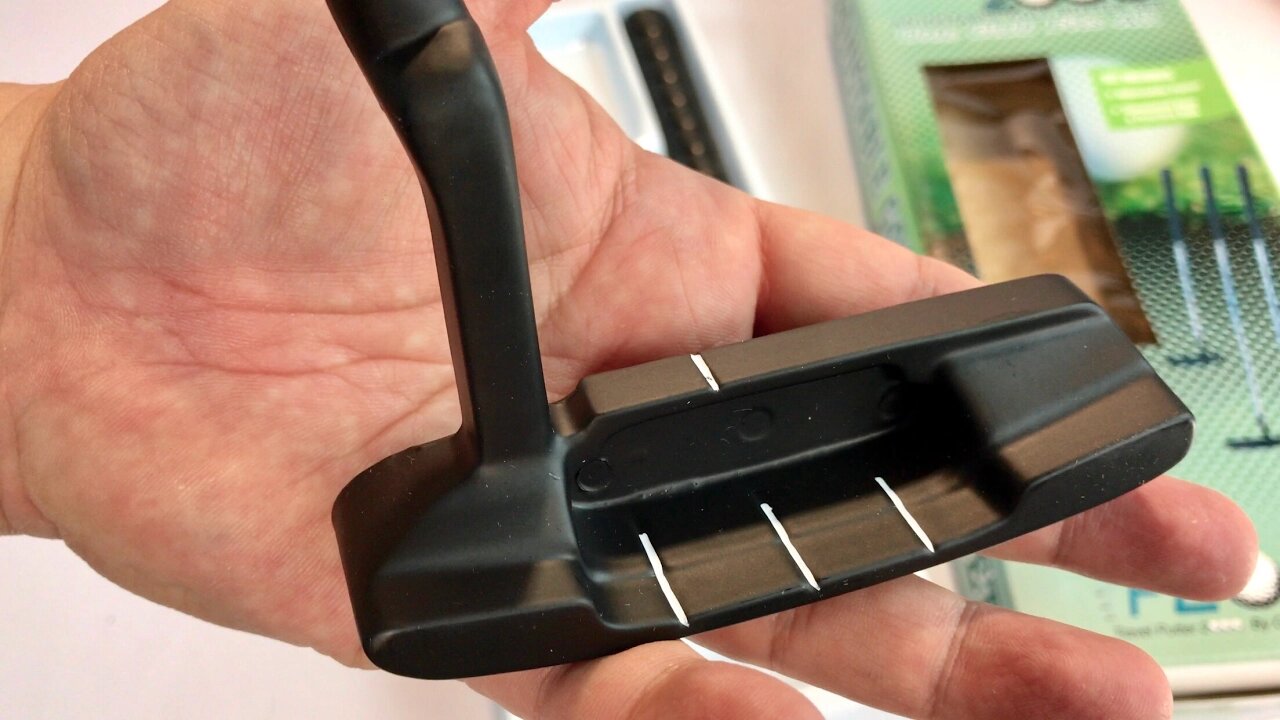 Travel Putter with Telescoping Shaft and Simulated Hole by Creative Golf Designs review