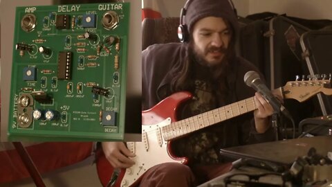 Testing My Delay Prototype Guitar Pedal