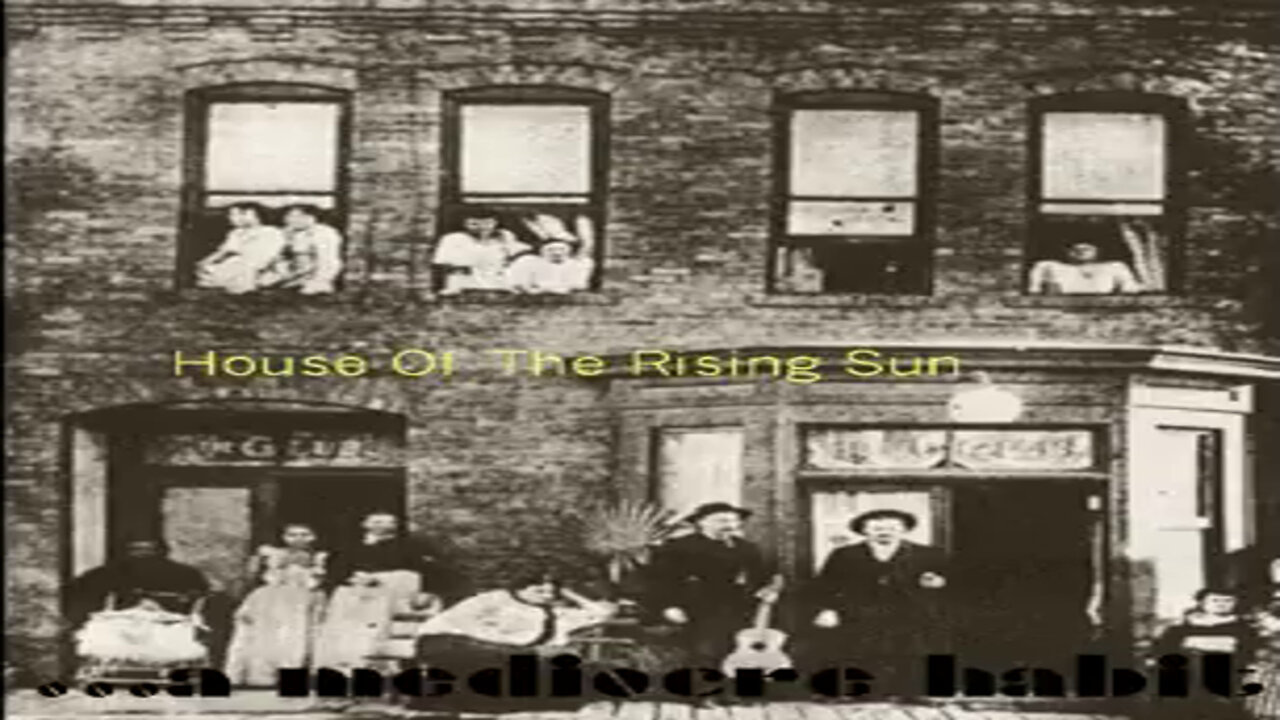 ...a mediocre habit - "House of the Rising Sun" - Music Video [Audio]