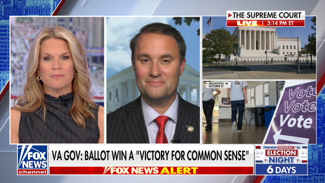 Virginia Attorney General Says Supreme Court Voter Rolls Ruling Is Win For 'Common Sense'