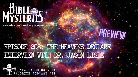 PREVIEW - The Heavens Declare: Dr. Jason Lisle on Creation, Faith, Flat Earth and Signs in the Stars