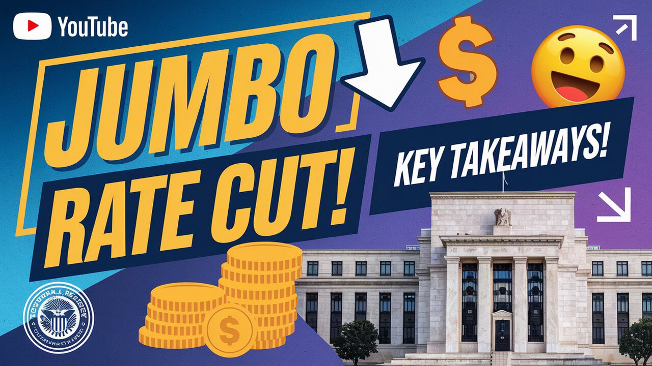 Key takeaways from the Fed’s decision to deliver a jumbo-sized interest rate cut