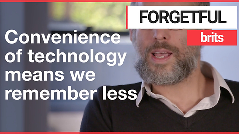 The average Brit forgets at least five things every day – due to technology