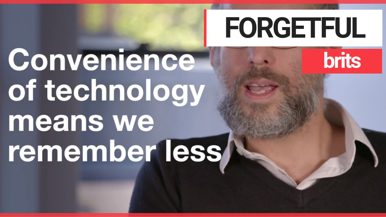 The average Brit forgets at least five things every day – due to technology