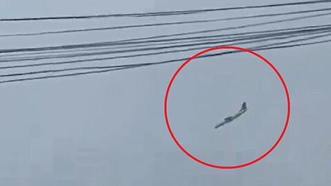 New Video of plane falling out of sky in brazil #planecrash