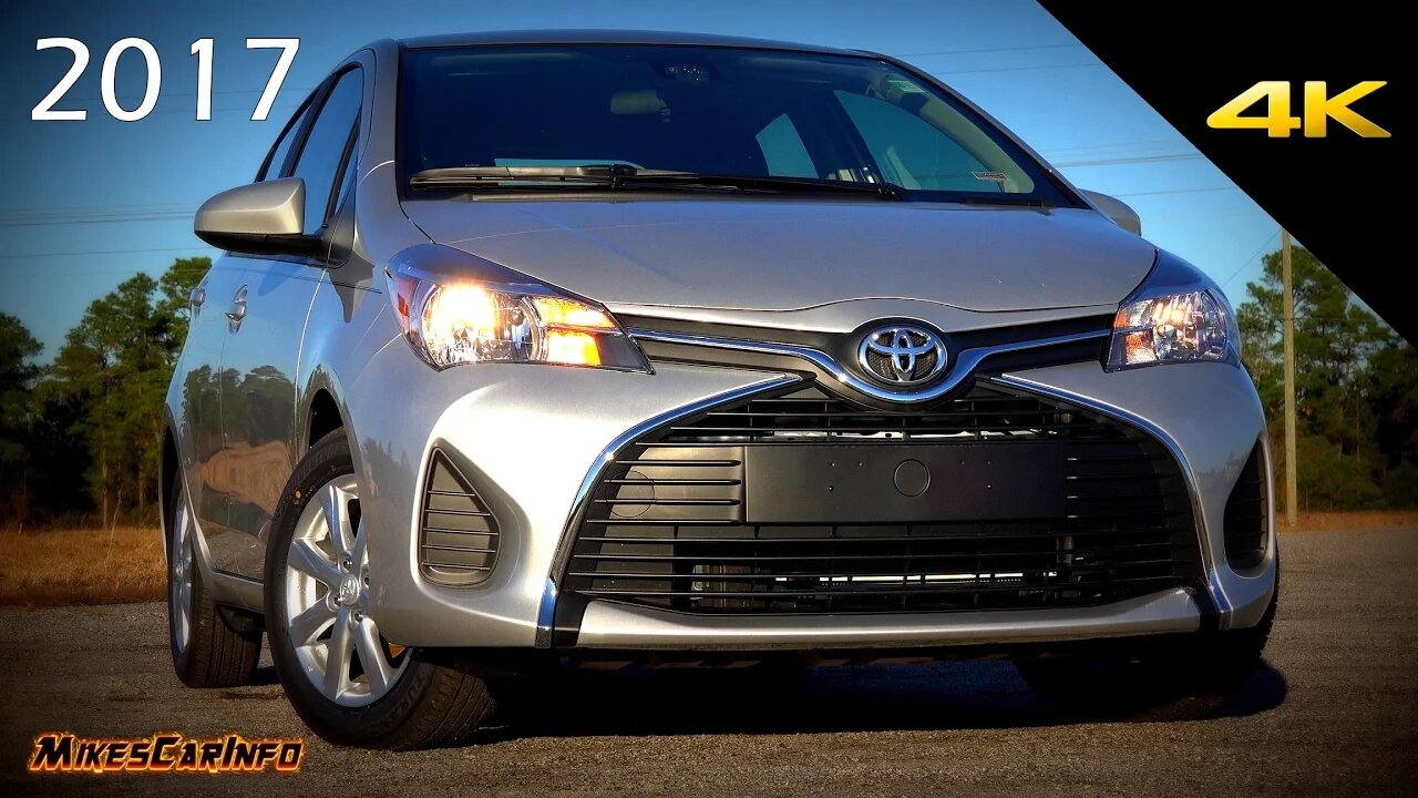 2017 Toyota Yaris LE - Ultimate In-Depth Look in 4K