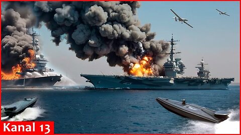 Ukraine “without a fleet” beats Russia at sea, but drones won't replace aircraft carriers