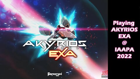 Playing Akyrios EXA At IAAPA 2022