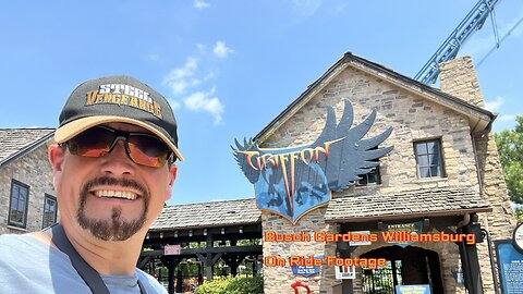 GRIFFON at BUSCH GARDENS WILLIAMSBURG, James City County, Virginia, USA [On Ride Footage - Front Row POV]