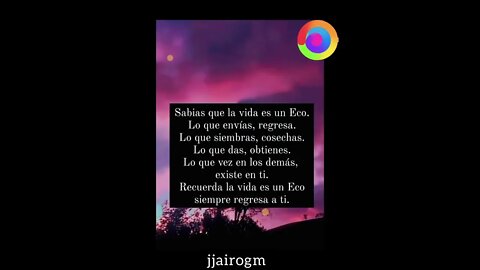 LA VIDA ES UN ECO