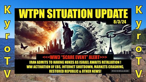 Situation Update - August 3, 2024 (edited version) (Swedish subtitles)