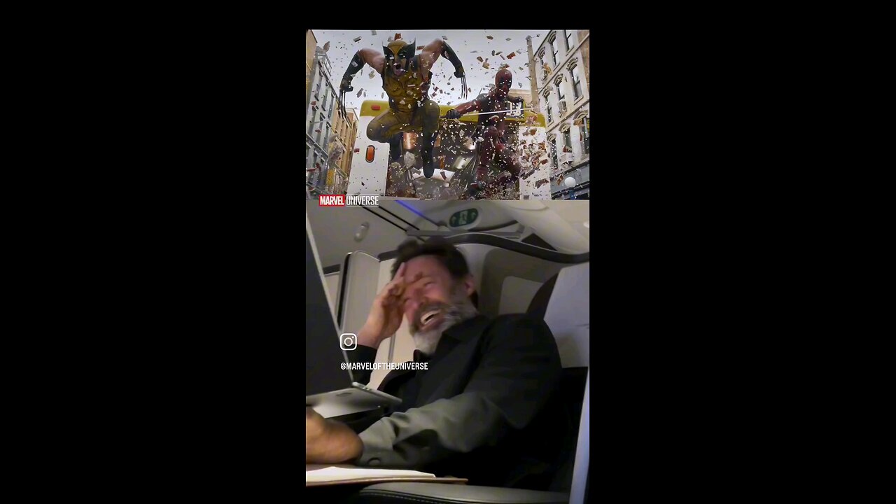 Hugh Jackman's Reaction to Deapool & Wolverine