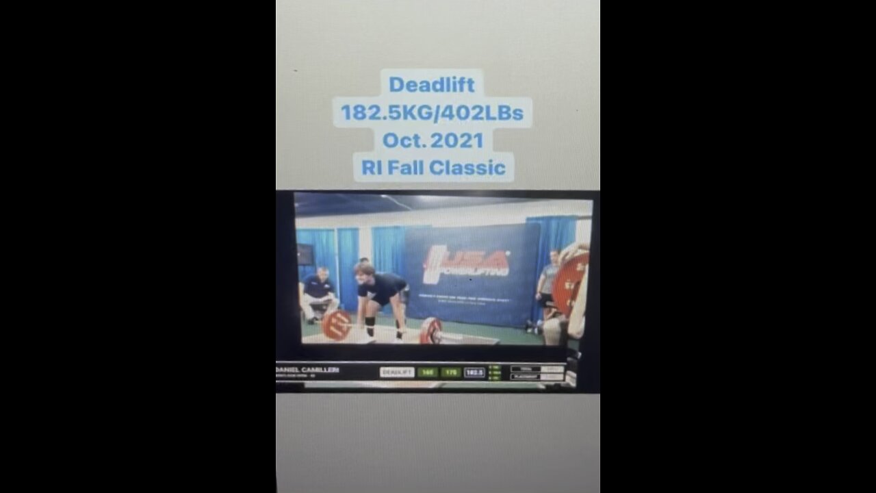 Throwback to when I joined the 400 Pound Deadlift Club