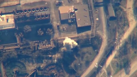 Russian drone destroys an Ukrainian armored vehicle with high precision strike