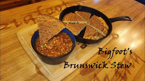Bigfoot's Brunswick Stew!!! Food for the belly and the soul!! Made from scratch and made right!!!