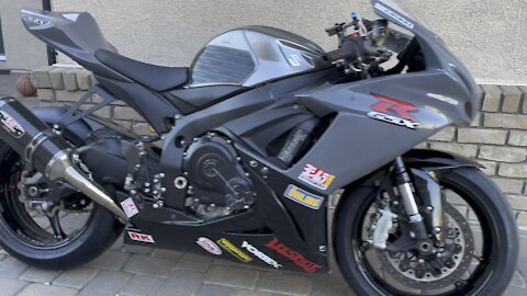 Track Bike Loaded