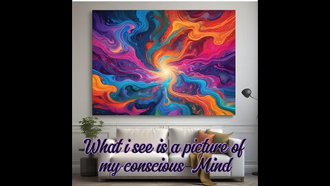What i see is a picture of my conscious Mind #MJP21666