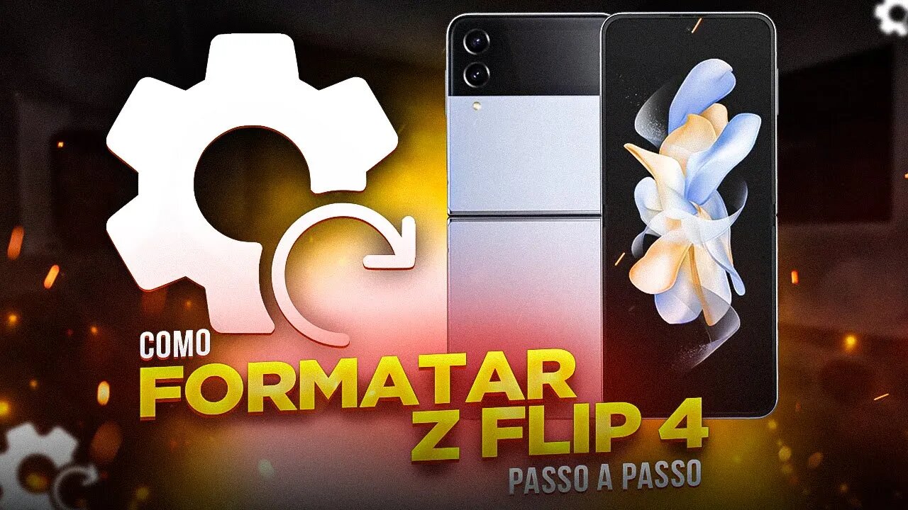 Como FORMATAR Galaxy Z Flip 4