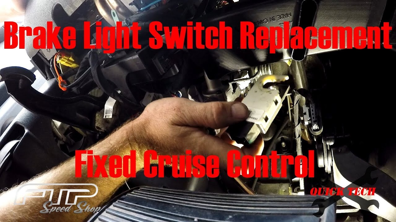 Replacing A Brake Light Switch 2011 Suburban