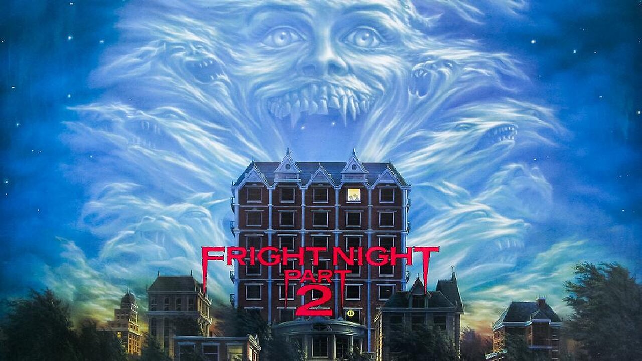 FRIGHT NIGHT PART 2 (1988) Female Vampire Wants Retribution for the Prior Events FULL MOVIE HD & W/S