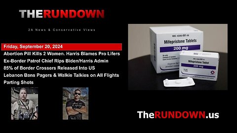 #791 - Totally Safe Abortion Pill Kills 2 Women, But Kamala Blames Trump & Pro-Lifers