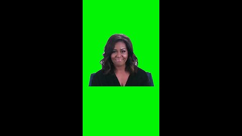 “Hey Queen, Girl You Have Done It Again” Michelle Obama | Green Screen