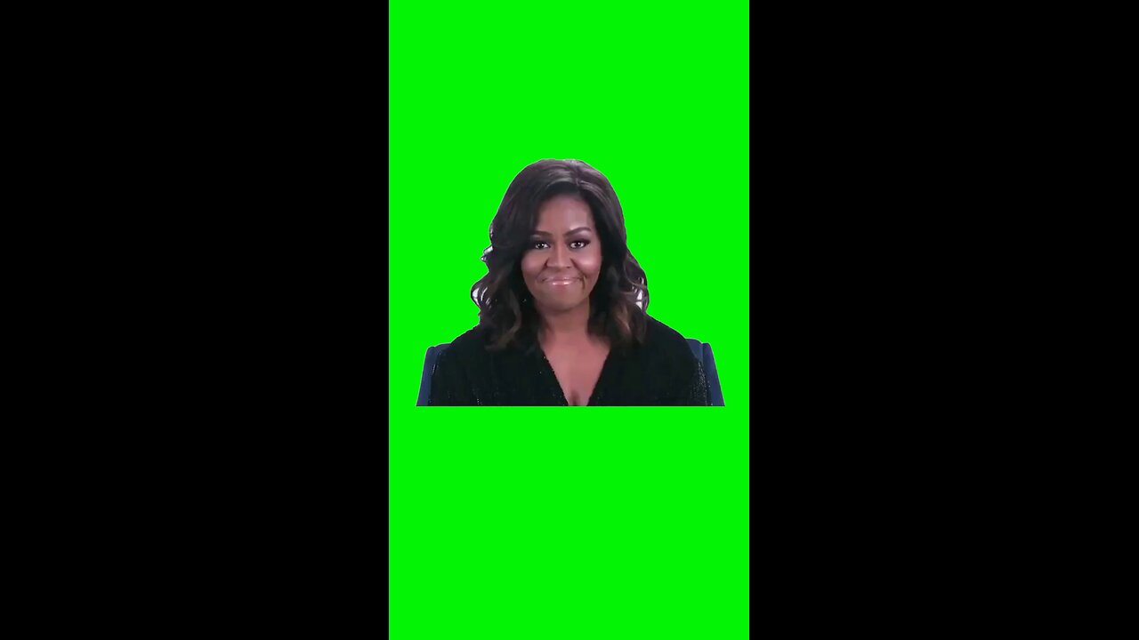 “Hey Queen, Girl You Have Done It Again” Michelle Obama | Green Screen