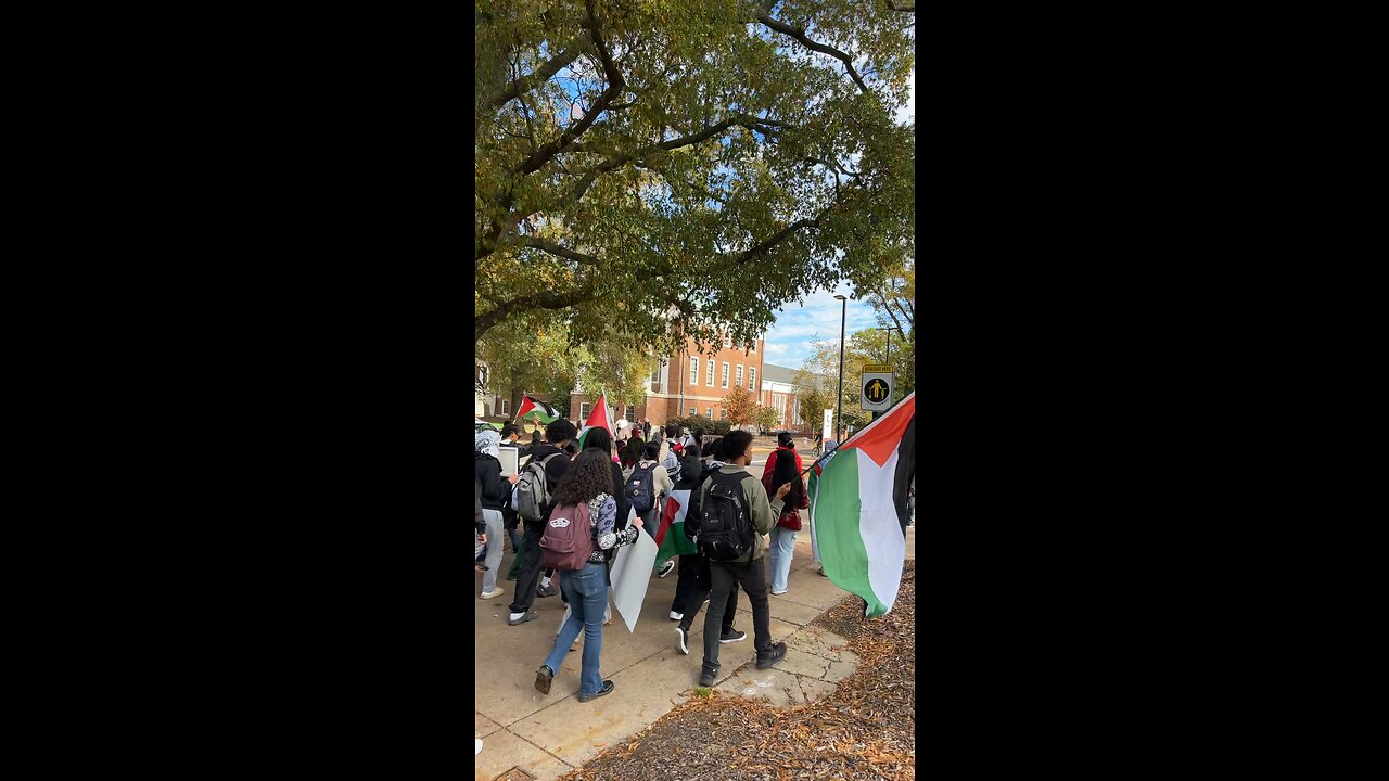 Palestine protest at University of Maryland