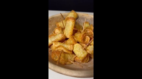 recipe of crispy potato bites