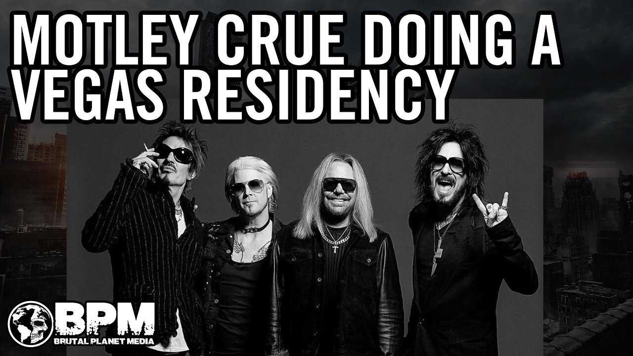 Motley Crue Announces 3rd Residency in Sin City