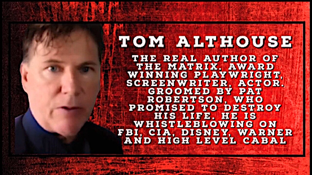 Weeds of Wisdom 10.21.24- Tom Althouse, real author of the Matrix