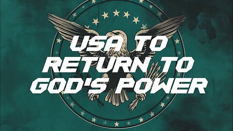 USA to return to God's power