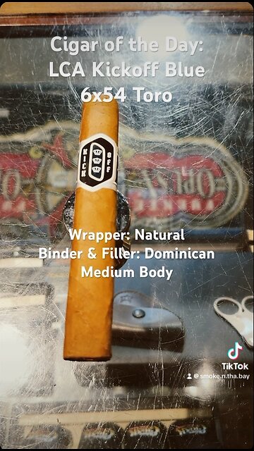 LCA Kickoff Blue 6x54 Toro #Short #Cigar #Shorts #Cigars #CigarOfTheDay #Privada #SNTB