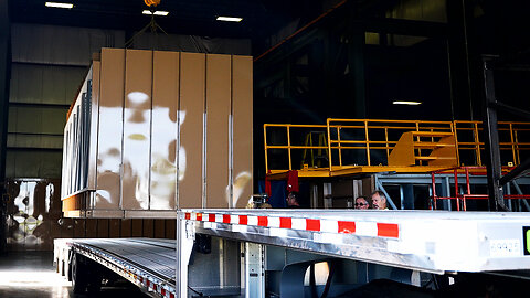 Transporting Oversized Dust Collectors Through Chicago Suburbs