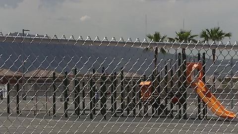 Parents concerned about no shade covers at new Henderson school playground