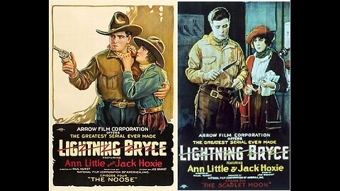 LIGHTNING BRYCE (1919). 15 Chapters. Sepiatone.