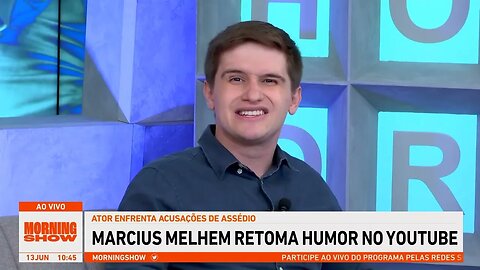 Marcius Melhem “volta a ativa” no humor com canal no YouTube