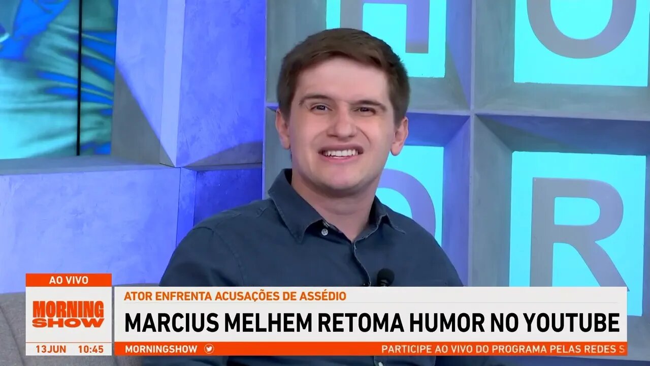 Marcius Melhem “volta a ativa” no humor com canal no YouTube