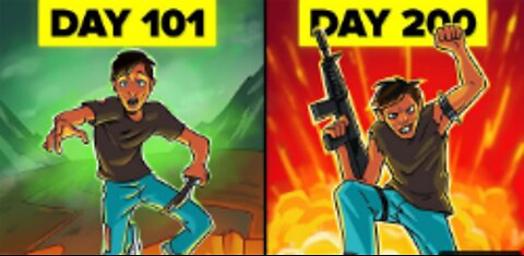 YES YOU CAN | Survived 200 Days of NUCLEAR WAR