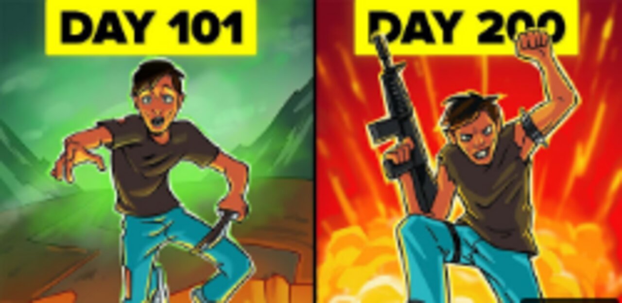 YES YOU CAN | Survived 200 Days of NUCLEAR WAR