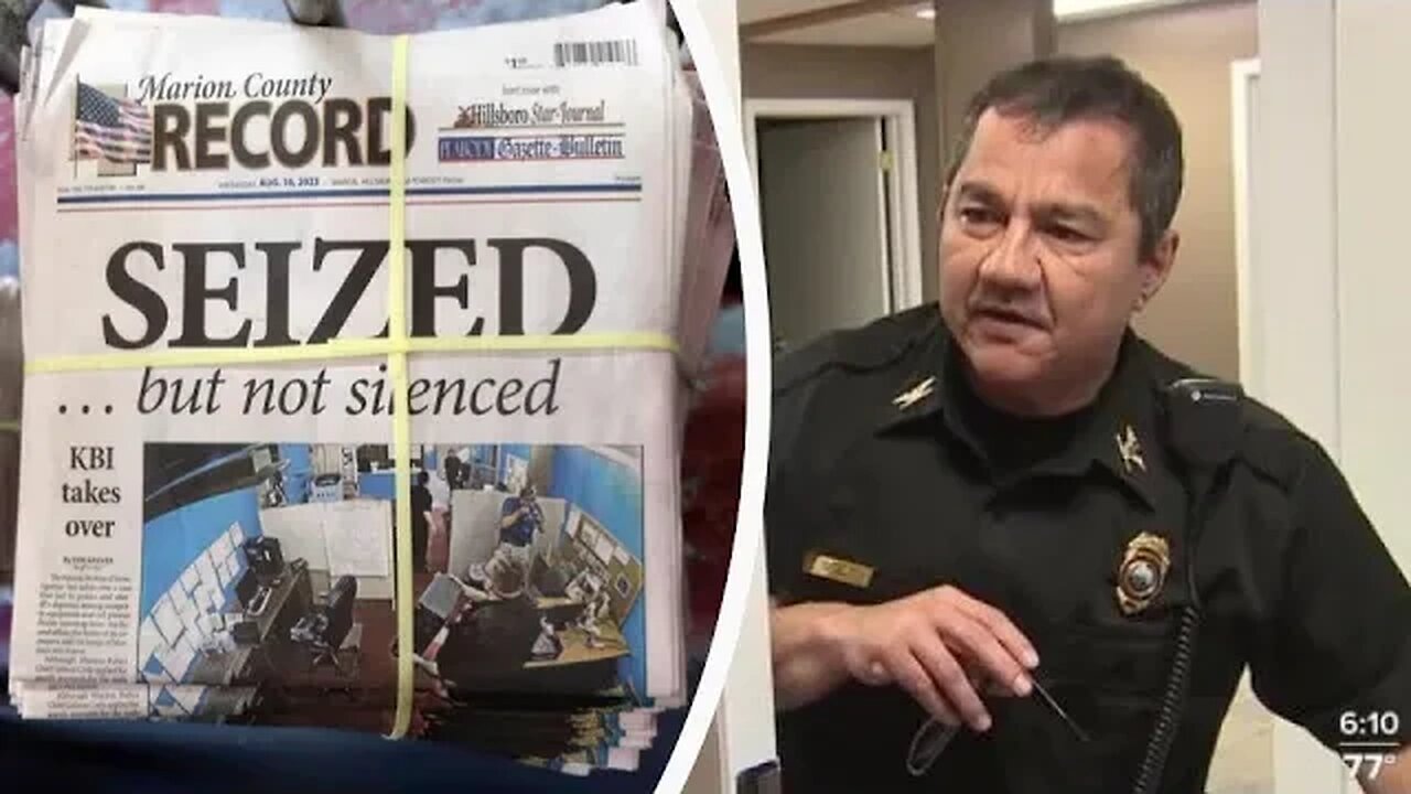 Police Raid Newspaper to STOP Story About Corruption by Police. Judge Implicated.