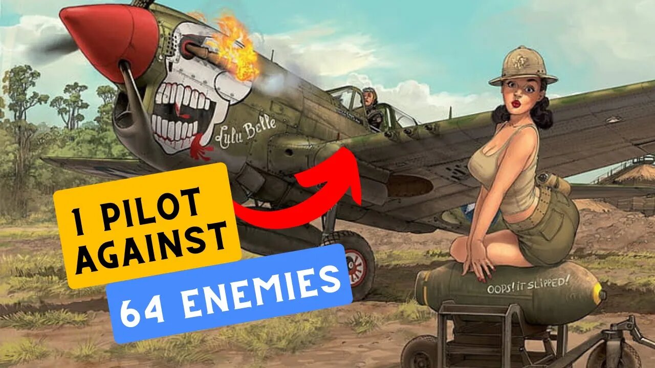1 Pilot VS 64 Enemy Planes | Lt. Philip R. Adair against Japanese Zeros