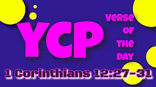 1 Corinthians 12:27-31 Verse Of The Day