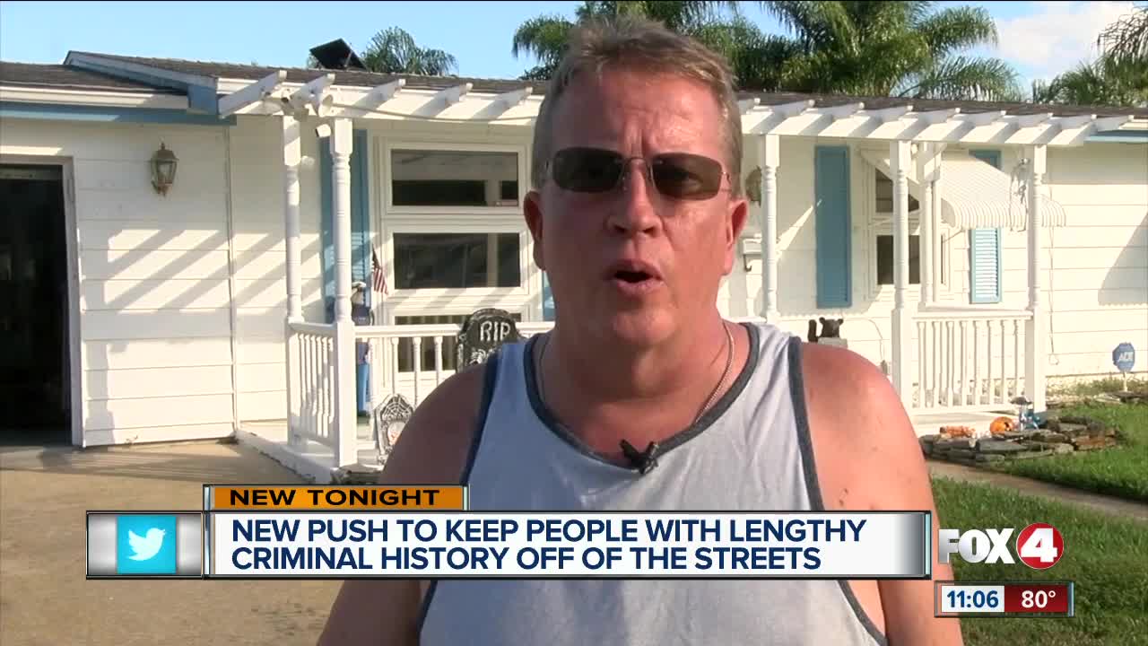 Man proposes Khylers law to keep repeat offenders off the streets