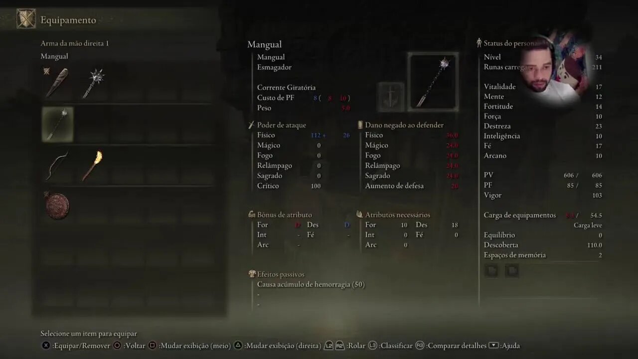 Elden Ring vamos testar outra classe