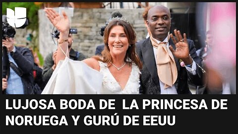 Excéntrica boda de la princesa Marta Luisa de Noruega y el chamán estadounidense Durek Verrett