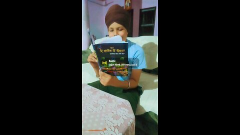 bachya nu kitaba padhn di adat pao