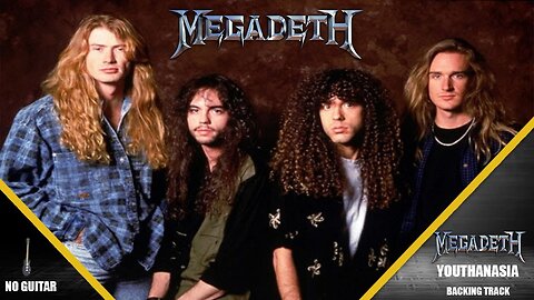 MEGADETH YOUTHANASIA ONLY BASS AND DRUM